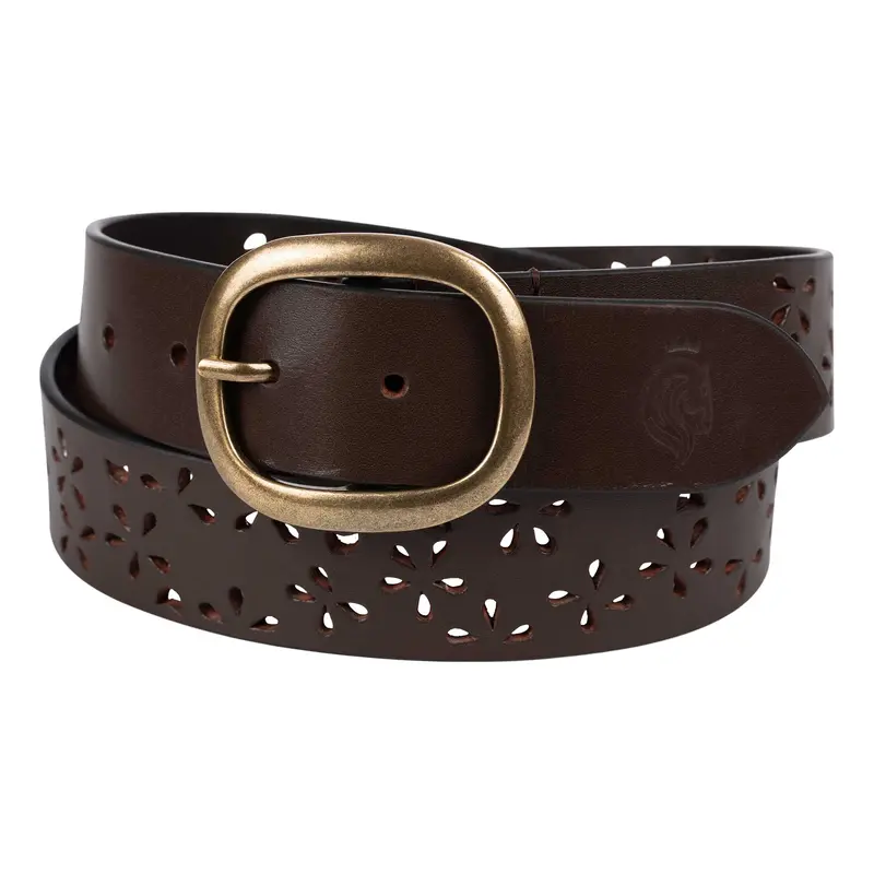 Equinavia Emmi Flowers Leather Belt 1
