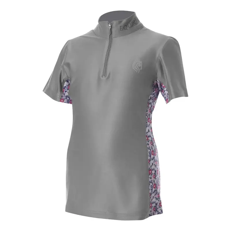 Equinavia Kids Lena Short Sleeve 1/4 Zip 1