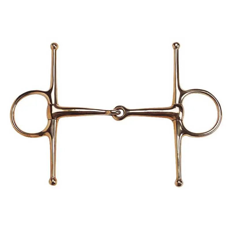 Equithème Feeling Cyprium Full Cheek Snaffle Bit 1