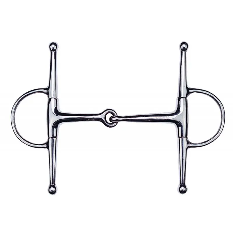 Equithème Feeling Eggbutt Full Cheek Snaffle Bit 1