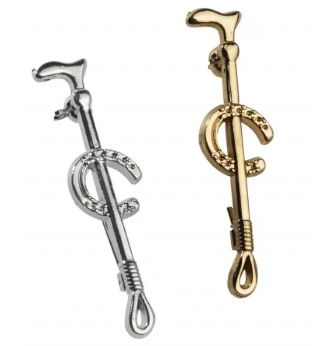 Equithème Horse Shoe Stock Pin 1