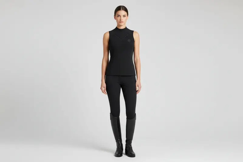 Equithème Ladies Carla Sleeveless Polo 1