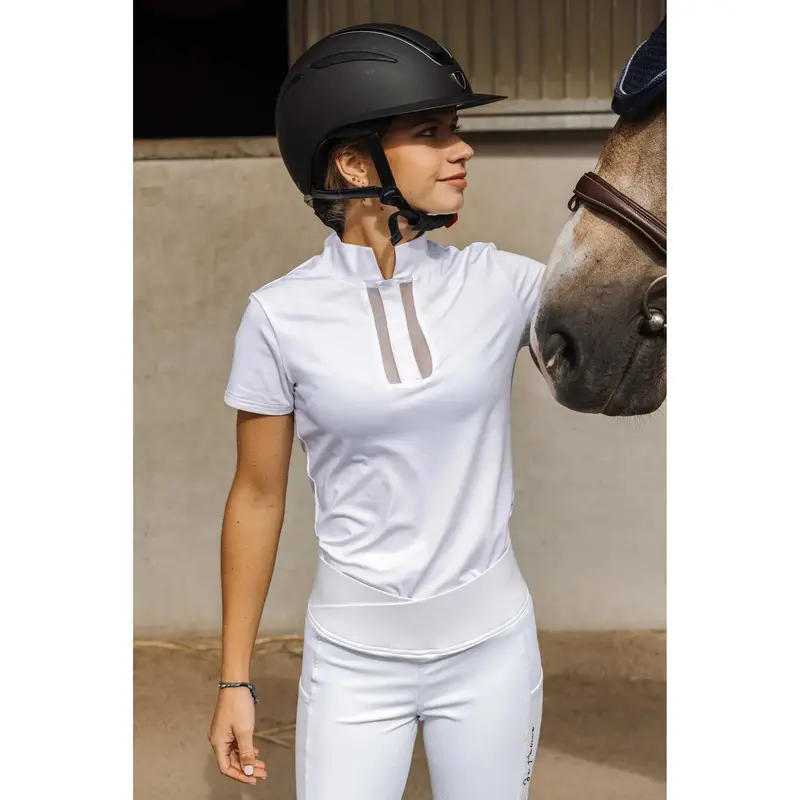 Equithème Ladies Riyadh Short Sleeve Show Shirt 1