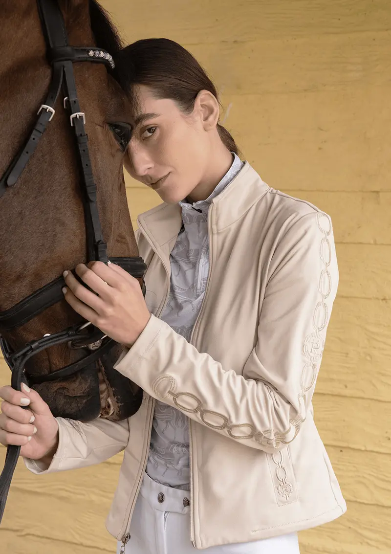 Equus Embroidered Zip Jacket 1