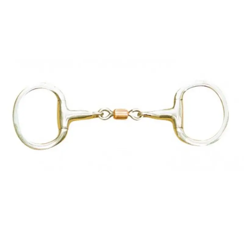 Ers Centaur Stainless Steel Eggbutt W/ Copper Roller 5" 1
