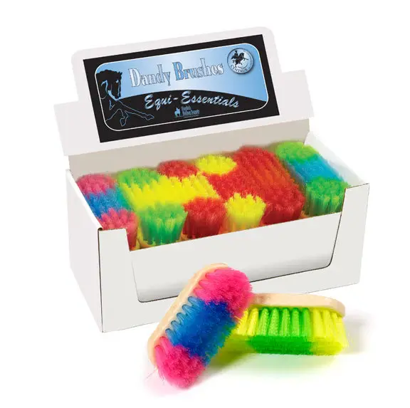 Ers Equi-Essentials Small Dandy Brush Assorted Colors 1