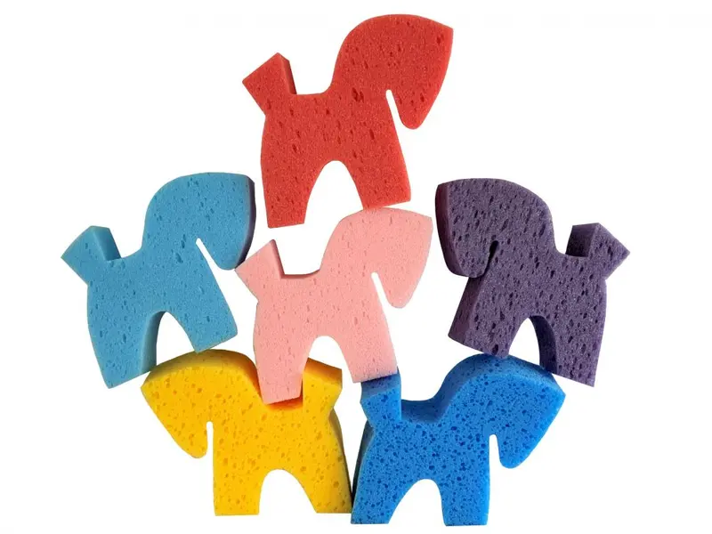 Ers Horse Shaped Sponge - Assorted Colors 1