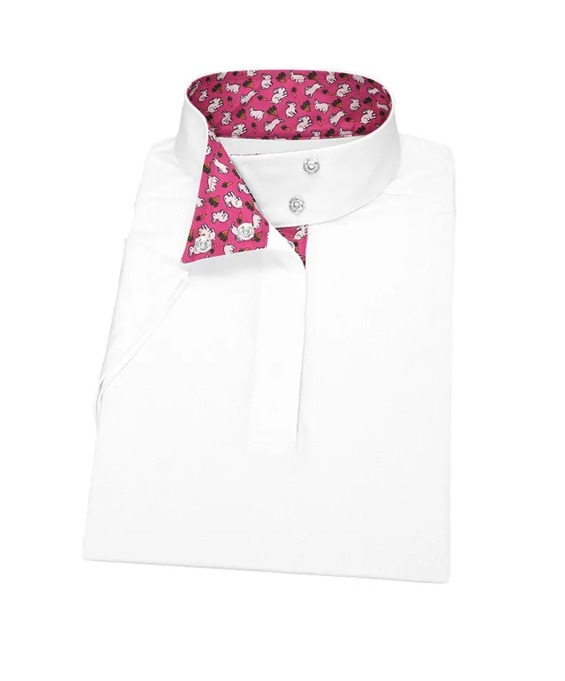 Essex Classics Talent Girls Yarn Short Sleeve Show Shirt 1