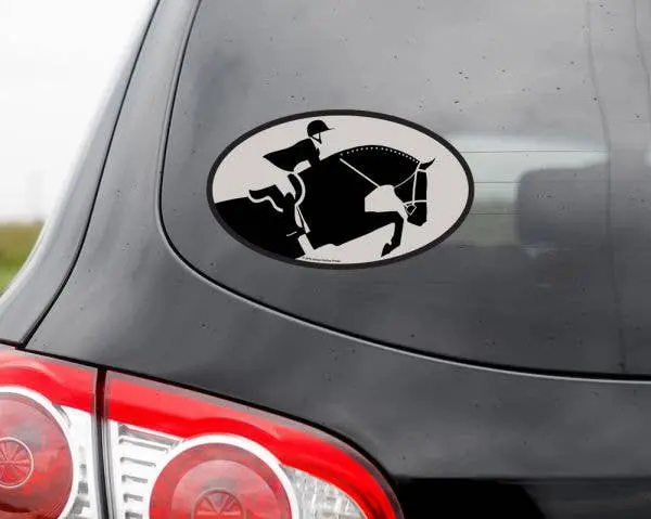 Euro Stickers - Rider 1