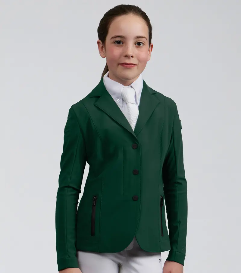 Evinco Girls Competition Jacket Alpine Green 1