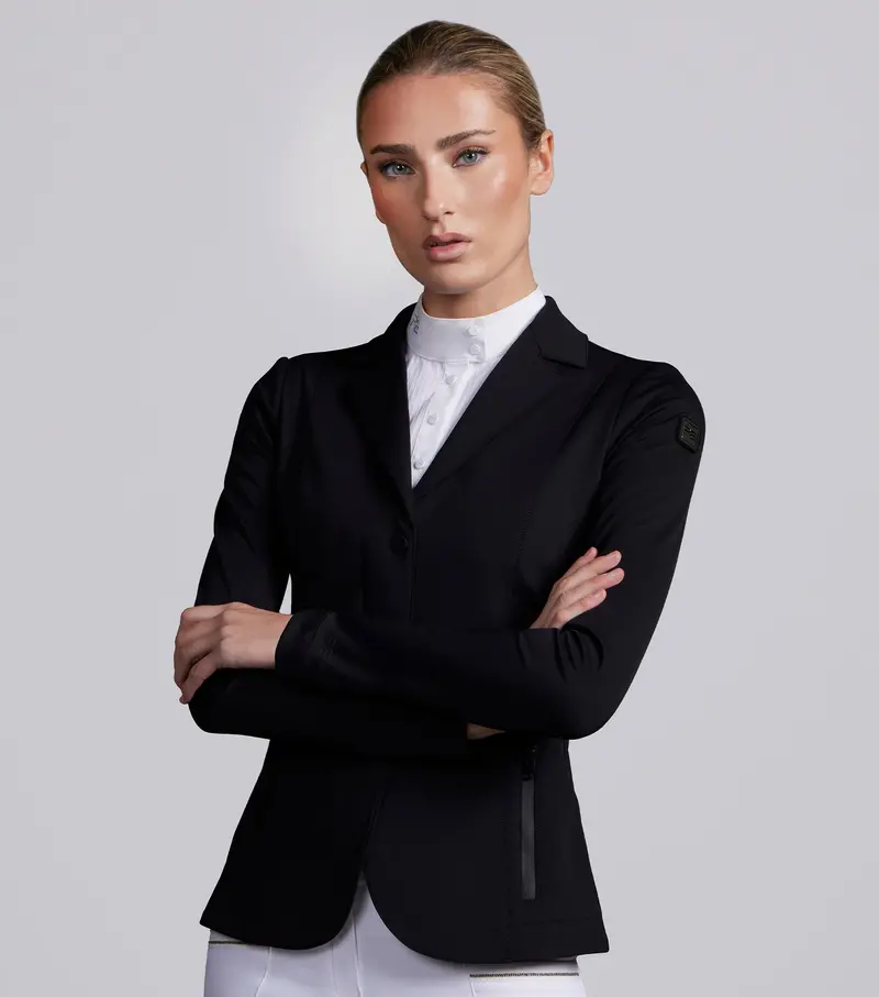 Evinco Ladies Competition Jacket Jet Black 1