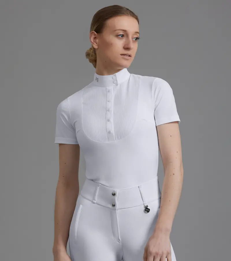 Ex-Demo - Famosa Short Sleeve Competition Shirt White 1
