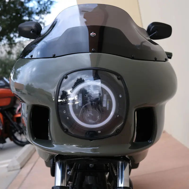 Fairing Headlight Cover For Harley-Davidson® Fxrp, Fxrt And Fxrd Style Fairings 1