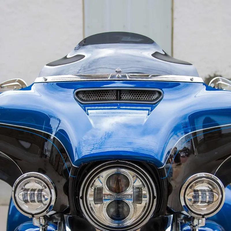 Fairing Vent Screens For Harley-Davidson® 2014-2025 Street Glide (Flht, Flhx) 4