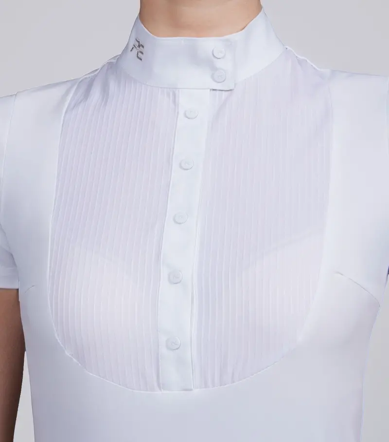 Famosa Short Sleeve Competition Shirt White 2