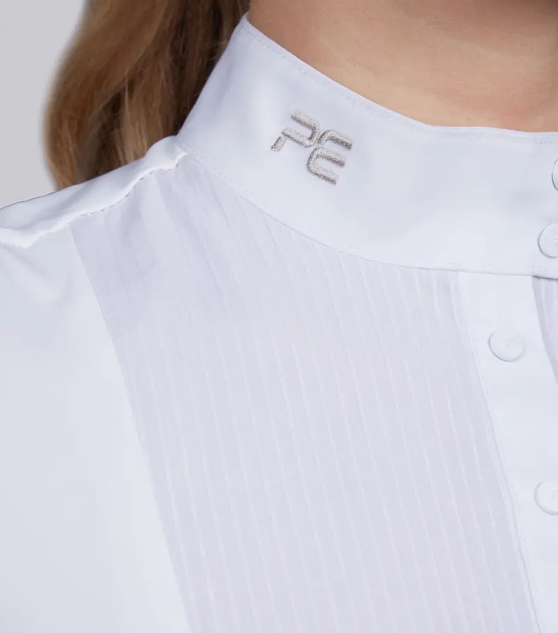 Famosa Short Sleeve Competition Shirt White 3