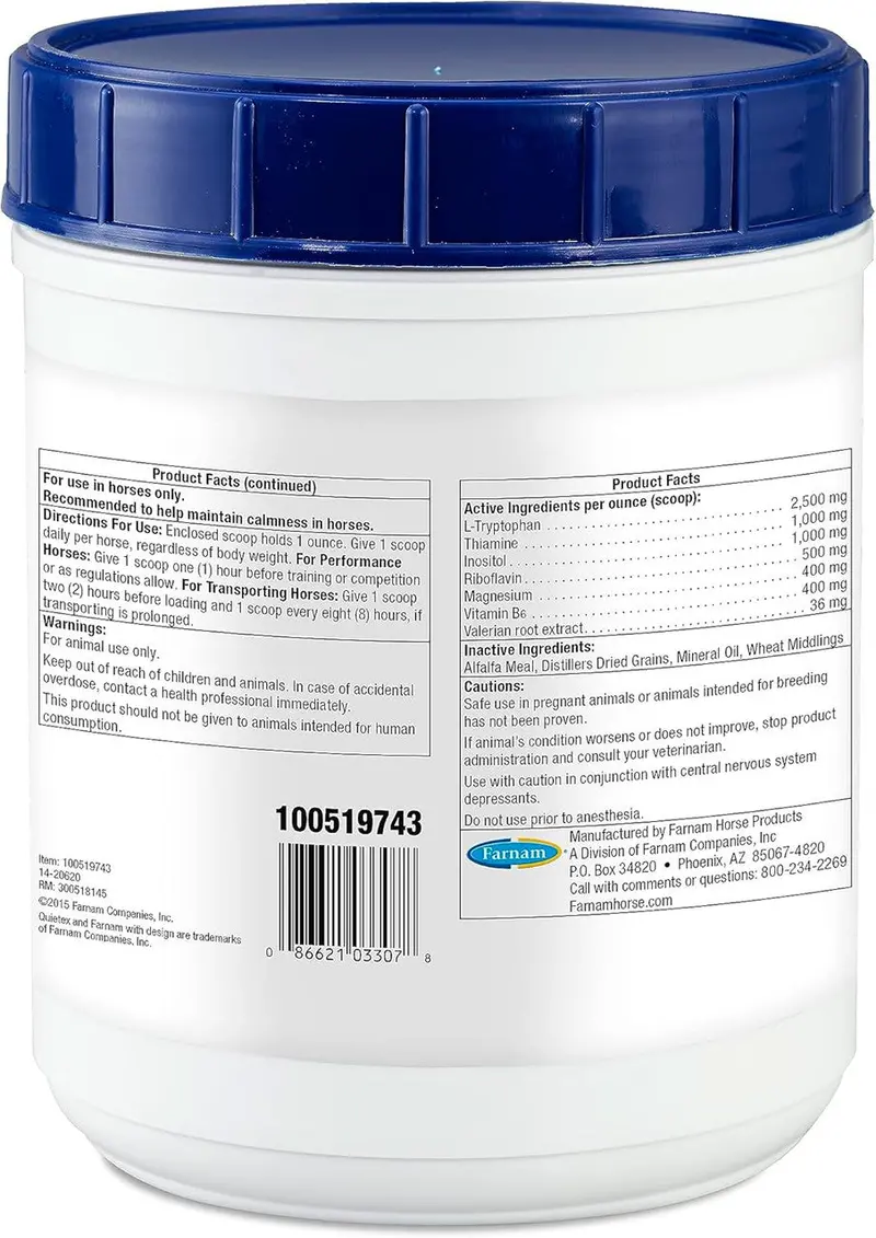 Farnam Quietex Ii Calming Supplement 2