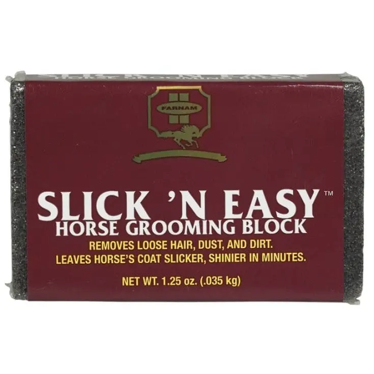 Farnam Slick N' Easy Horse Grooming Block 1