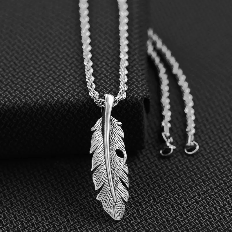 Feather Chain Necklace 1