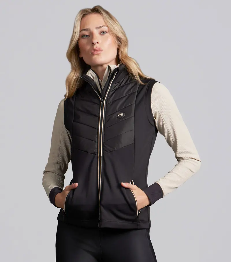 Felicio Womens Gilet Black 1