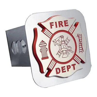 Fire Department Hitch Cover Plug 1