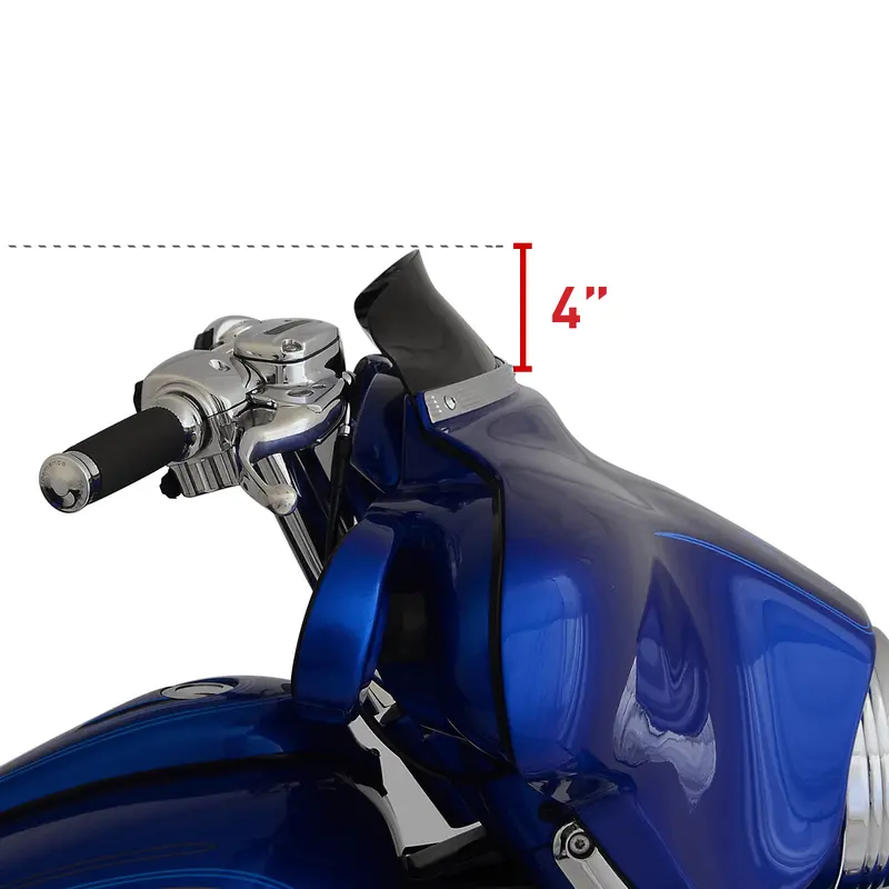 Flare® Windshield For Harley-Davidson® 1996-2013 Street Glide (Flht, Flhx) 4