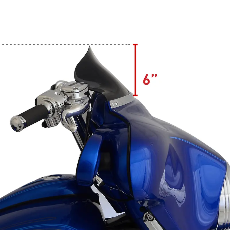 Flare® Windshield For Harley-Davidson® 1996-2013 Street Glide (Flht, Flhx) 7
