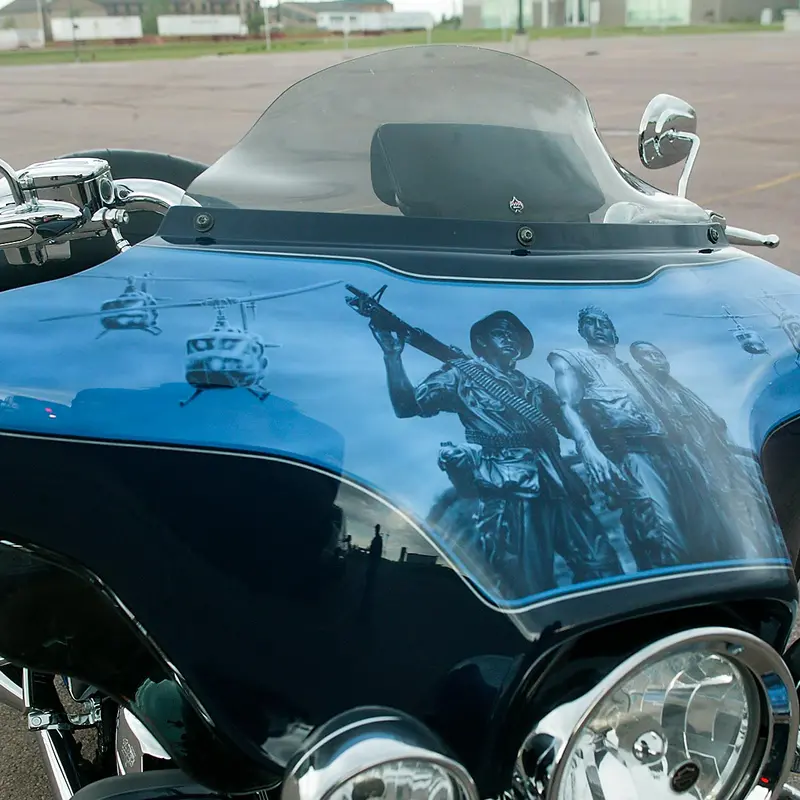 Flare® Windshield For Harley-Davidson® 1996-2013 Street Glide (Flht, Flhx) 8