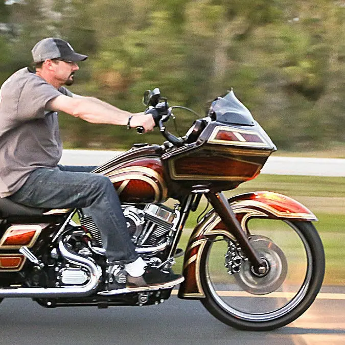 Flare® Windshield For Harley-Davidson® 1998-2013 Road Glide (Fltr) 2