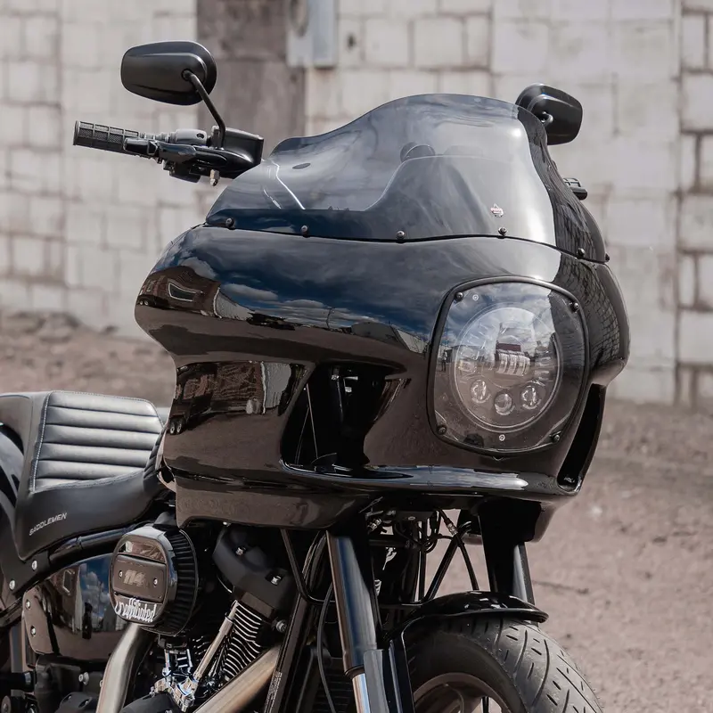 Flare® Windshield For Harley-Davidson® Fxrp, Fxrt And Fxrd Style Fairings 2
