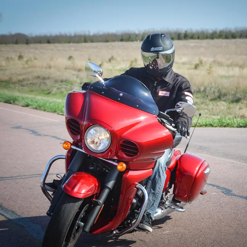 Flare® Windshield For Kawasaki® 2009-2024 Vaquero And Voyager 3