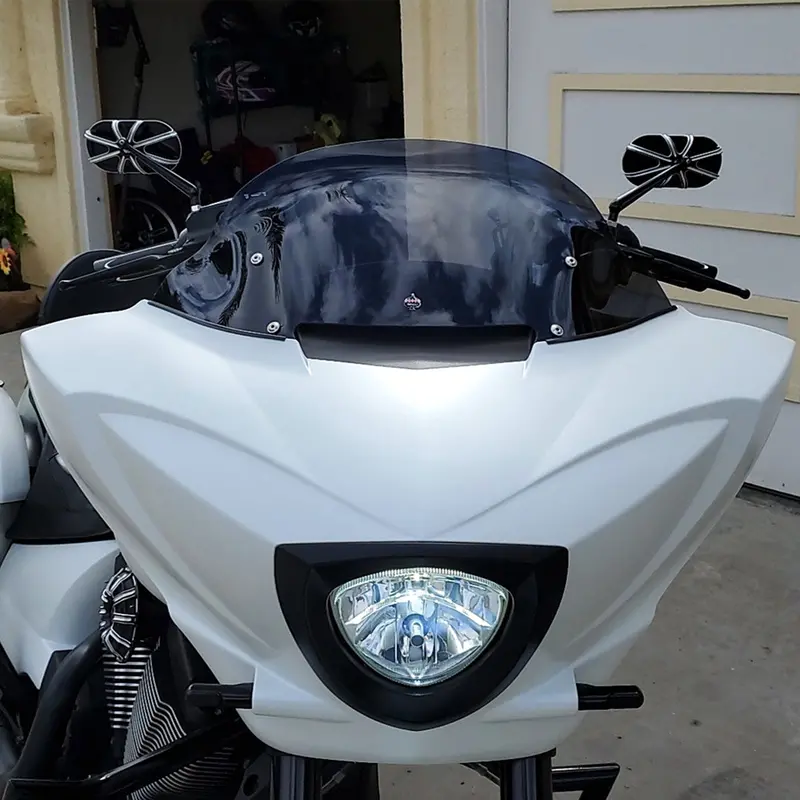 Flare® Windshield For Victory® 2010-2017 Cross Country And Magnum 4