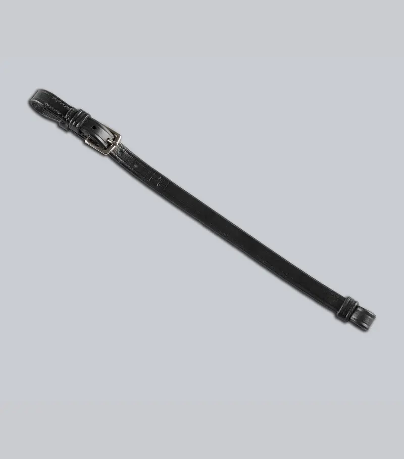 Flat Lip Strap Black 1