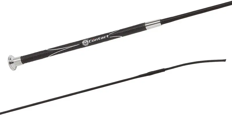 Fleck Contact Dressage Whip 1