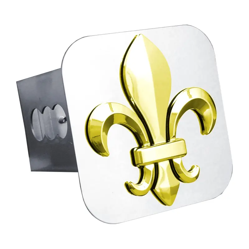 Fleur-De-Lis Trailer Hitch Plug 1