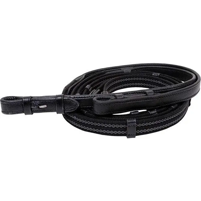 Flex Rider Anti-Slip Web/Rubber Dressage Reins 1