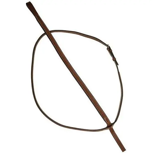 Flex Rider Chocolate Plain Raised Standing Martingale 1