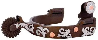 Floral Trim Antique Youth Spur 1