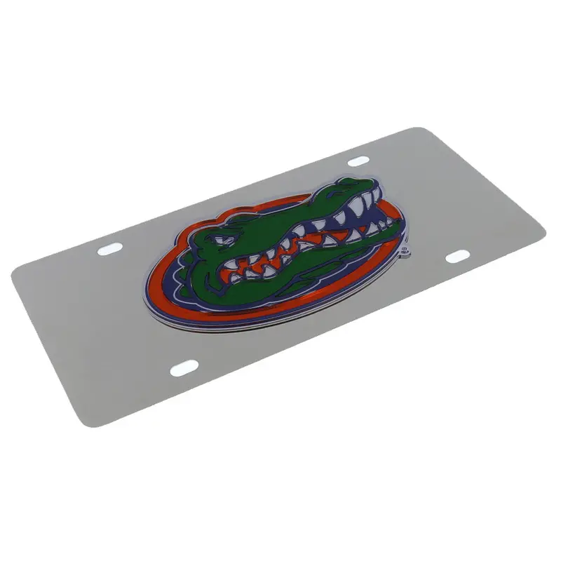 Florida Gators License Plate (Chrome) 2