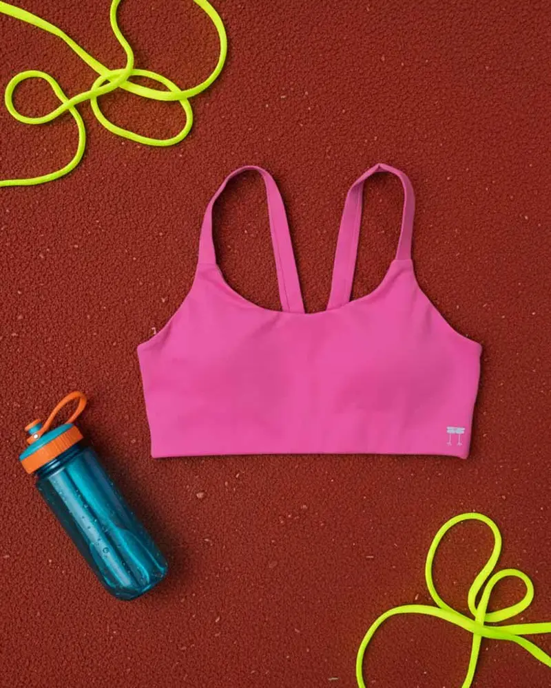 Fly Y-Back Sports Bra – Raspberry 1