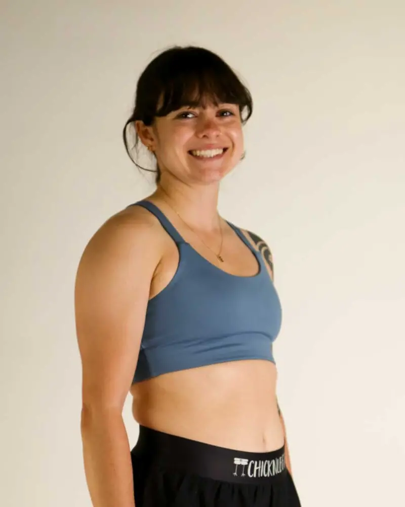 Fly Y-Back Sports Bra – Slate Blue 3
