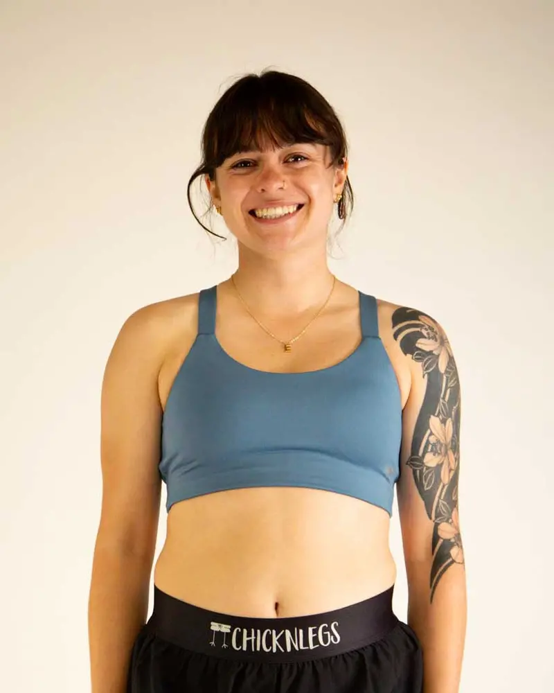 Fly Y-Back Sports Bra – Slate Blue 4