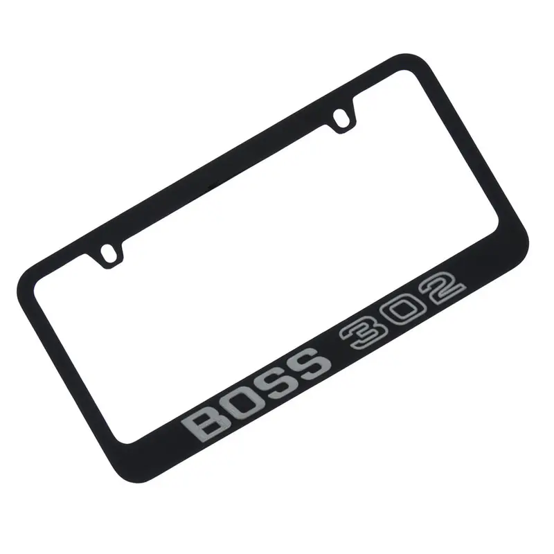 Ford Boss 302 License Plate Frame (Black) 1