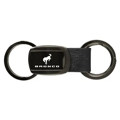 Ford Bronco 2020 Double Valet Key Chain (Gun Metal) 1