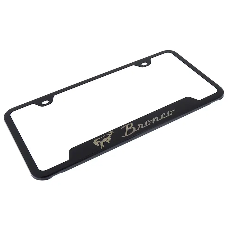 Ford Bronco License Plate Frame (Black) 2
