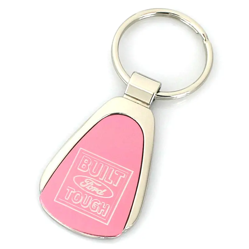 Ford Built Tough Tear Drop Key Ring (Pink) 2