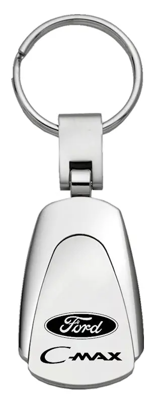 Ford C-Max Teardrop Key Chain (Silver) 1