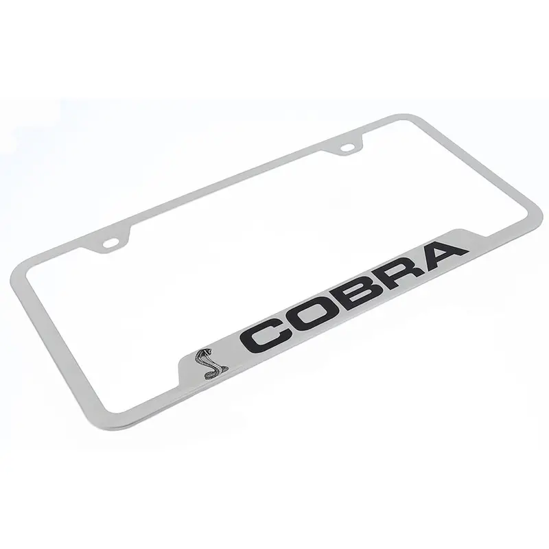 Ford Cobra License Plate Frame (Chrome) 2