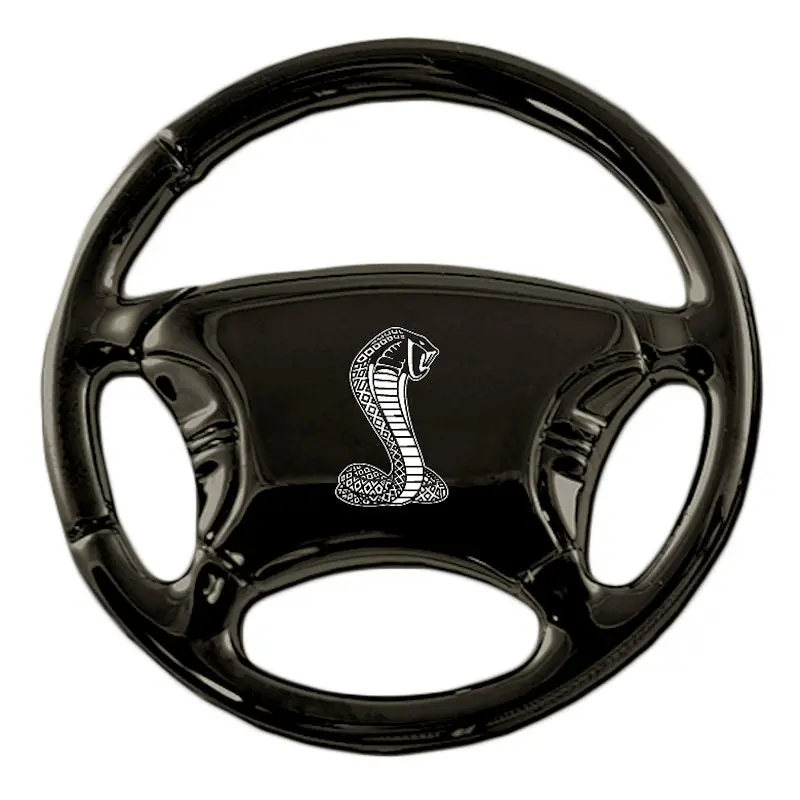 Ford Cobra Steering Wheel Key Ring (Black) 1