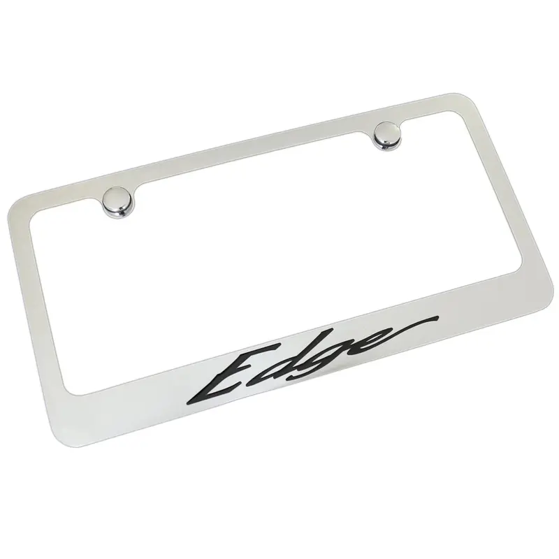 Ford Edge California Script License Plate Frame (Chrome) 1